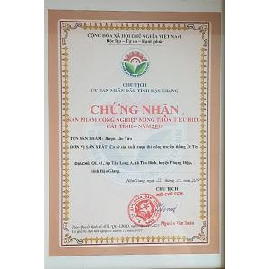 Giấy tờ - chứng nhận đạt được